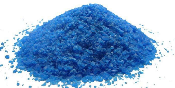 sulfato de cobre para hongos en las uñas